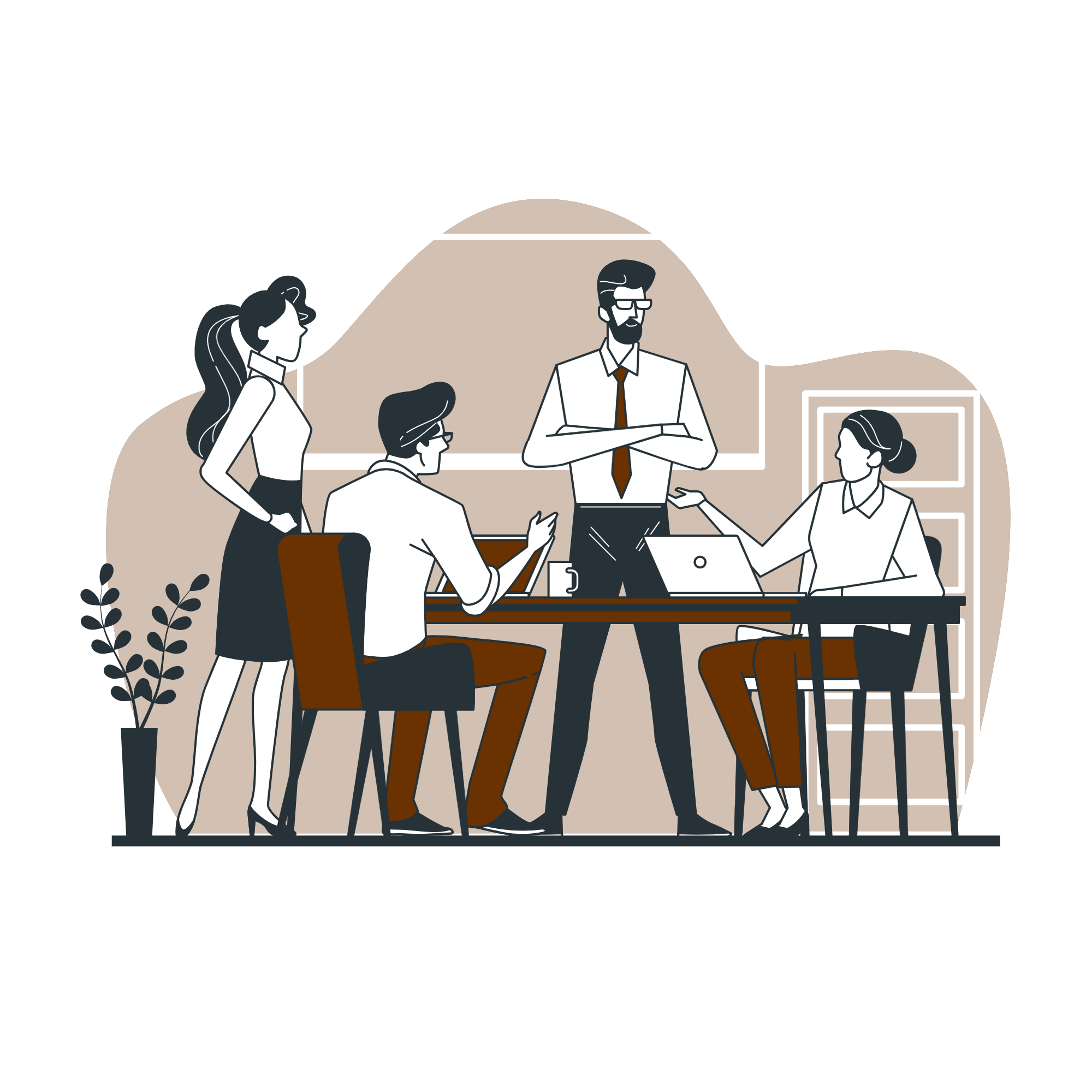 Tenant Connect Illustration